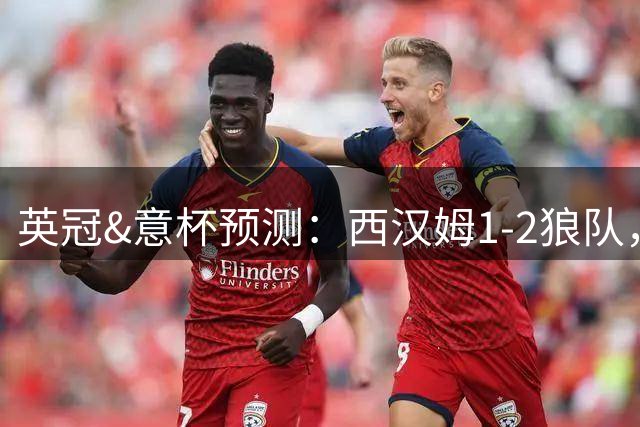 英冠&意杯预测：西汉姆1-2狼队，伯明翰1-1南安普顿，都灵2-1蒙扎